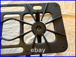 SuperB Vintage Cast Iron Portable, Gas Double Burner stove -Great Condition