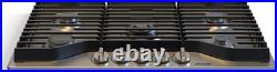 ThermoMate Heavy 36 Inch Gas Cooktop with 5 Italy Sabaf Power Burners, Built In