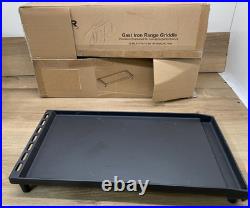 Thor Kitchen RG1032 11 Inch Wide Cast Iron Range Griddle Black