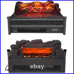 Three flame levels Portable Electric Fireplace Space Heater Log Flame Stove