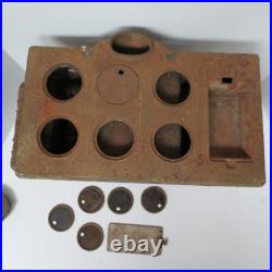 Triumph Range Salesman Sample Cast Iron Stove Rare Antique