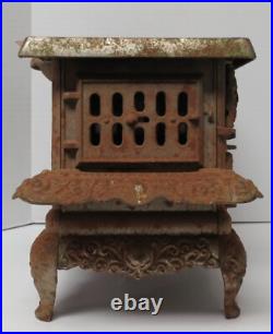 Triumph Range Salesman Sample Cast Iron Stove Rare Antique