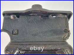 USA Stamp CRESCENT Miniature CAST IRON Stove Oven 17 Piece Toy Salesman Sample