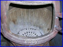 US Army Cannon Heater #18 Wood/Coal Potbelly Stove Cast Iron SOLID always inside