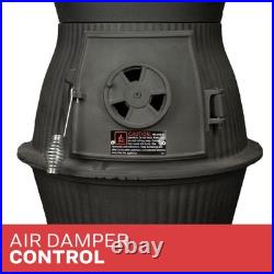 US Stove Company, Caboose Potbelly Coal Stove, Heat Output 80000 Btu/hour