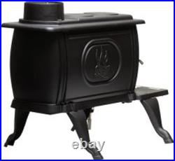 US Stove Company Rustic 900 sq ft Certified Cast Iron Construction Wood Burning