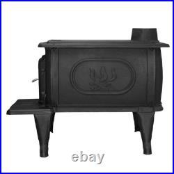 US Stove Logwood 900 sq. Ft. EPA Exempt Cast Iron Stove US Stove Logwood 900 sq. Ft. EPA Exempt Cast Iron Stove