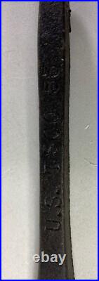 US TSCO 55 1955 Army Cast Iron Stove Handle/lifter