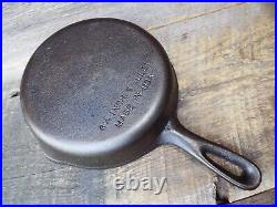 Unmarked Wagner 4 PC Cast Iron Skillet Set #'s 10, 8, 5, & 3, restored