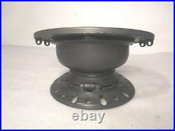 Unusual Antique Cast Iron Cooking Stove With Original Whale Oil Burner