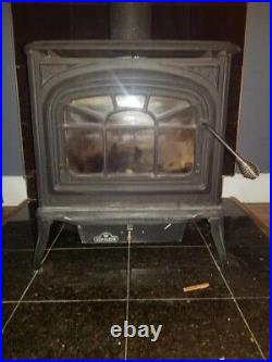 Used wood burning stove cast iron