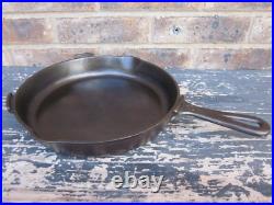 VERY RARE Martin Stove & Range #8 Cast Iron Safety Skillet Restored Seasoned