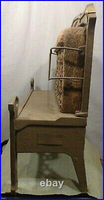 VINTAGE Chattanooga Tennessee Cahill MFG Gas Cast Iron Heater Stove