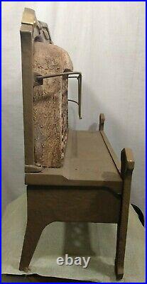 VINTAGE Chattanooga Tennessee Cahill MFG Gas Cast Iron Heater Stove