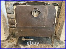 VINTAGE Chattanooga Tennessee MFG Royal Gas Cast Iron Heater Stove Ornate