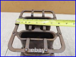 VTG KEROSENE SAD IRON HEATER STOVE DOUBLE BURNER TAYLOR & BOGGIS SUMMER GIRL No2