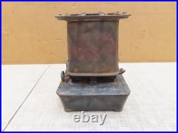VTG KEROSENE SAD IRON HEATER STOVE DOUBLE BURNER TAYLOR & BOGGIS SUMMER GIRL No2