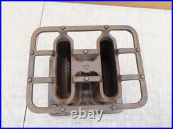 VTG KEROSENE SAD IRON HEATER STOVE DOUBLE BURNER TAYLOR & BOGGIS SUMMER GIRL No2