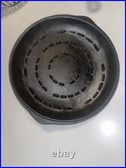 VTG Martin Stove & Range #8 Cast Iron Chicken Fryer Hamburger Logo Heat Ring VTG Martin Stove & Range #8 Cast Iron Chicken Fryer Hamburger Logo Heat Ring