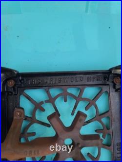 VTG The Griswold MFG Erie PA Cast Iron Single Burner Hot Plate Stove