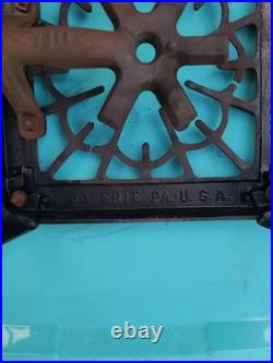 VTG The Griswold MFG Erie PA Cast Iron Single Burner Hot Plate Stove