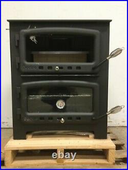 Vermont Bun Baker XL Wood Cook Stove Broiler, Cooktop & XL Bake Oven 65000 BTU
