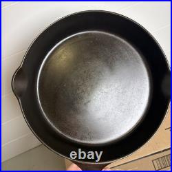 Victor Griswold No. 8 Cast Iron Skillet 722 withHeat Ring Fry Pan Very Nice