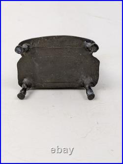 Victorian Onward Parlor Stove Cast Iron Circa 1850s Dollhouse VTG Miniature 112