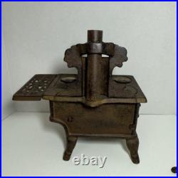 Vintage 12 Crescent Cast Iron Stove Salesman Sample and Accessories Muffin Tin