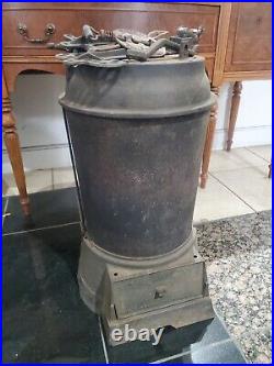 Vintage 1928/30s Cast Iron Chicken Incubator Coal Stove With Accessories