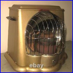 Vintage 1950's The Paul Warma Gold Paraffin Heater