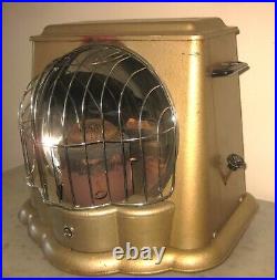 Vintage 1950's The Paul Warma Gold Paraffin Heater