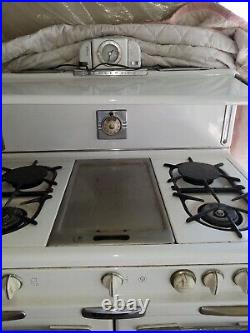 Vintage 1950's Wedgewood Gas Stove White