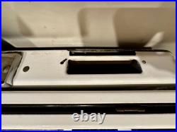 Vintage 1950s O'Keefe & Merritt Gas Stove 4 Burner with Griddle & Grillevator