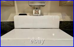 Vintage 1950s O'Keefe & Merritt Gas Stove 4 Burner with Griddle & Grillevator