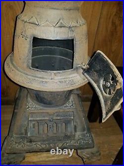 Vintage 1970s FIREWOOD/CHARCOAL STOVE AND HEATER. LOCAL PICKUP ONLY
