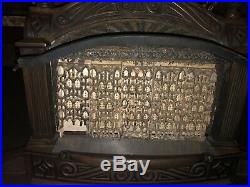 Vintage Antique Cast Iron Gas Heater