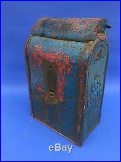 Vintage Antique Cast Iron U. S. Mail Box Danville Stove Mfg Co Danville Pa