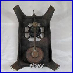 Vintage Antique GAI France Alcohol Camping Stove Enamel Cast Iron Green Vintage Antique GAI France Alcohol Camping Stove Enamel Cast Iron Green