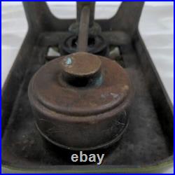 Vintage Antique GAI France Alcohol Camping Stove Enamel Cast Iron Green Vintage Antique GAI France Alcohol Camping Stove Enamel Cast Iron Green