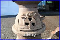 Vintage Antique Pot Belly Stove Sears Roebuck Cast Iron Wood Coal No. 119-59