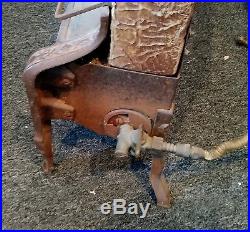 Vintage Antique Royal Cast Iron Gas Heater