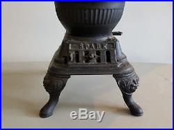 Vintage Antique Spark Cast Iron Salesman Sample Pot Belly Stove