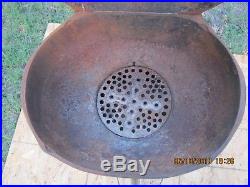 Vintage Atlanta Stove Works Cue Grill cast iron cookware