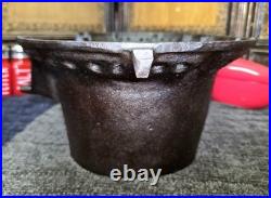 Vintage Atlanta Stove Works Sportsman Cast Iron Hibachi Grill Fire Bowl