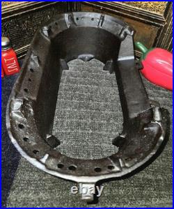 Vintage Atlanta Stove Works Sportsman Cast Iron Hibachi Grill Fire Bowl