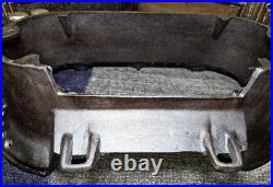 Vintage Atlanta Stove Works Sportsman Cast Iron Hibachi Grill Fire Bowl