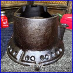Vintage Atlanta Stove Works Sportsman Cast Iron Hibachi Grill Fire Bowl