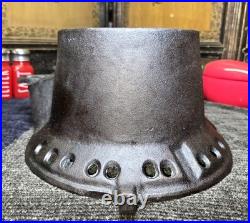 Vintage Atlanta Stove Works Sportsman Cast Iron Hibachi Grill Fire Bowl