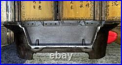 Vintage Atlanta Stove Works Sportsman Cast Iron Hibachi Grill Fire Bowl